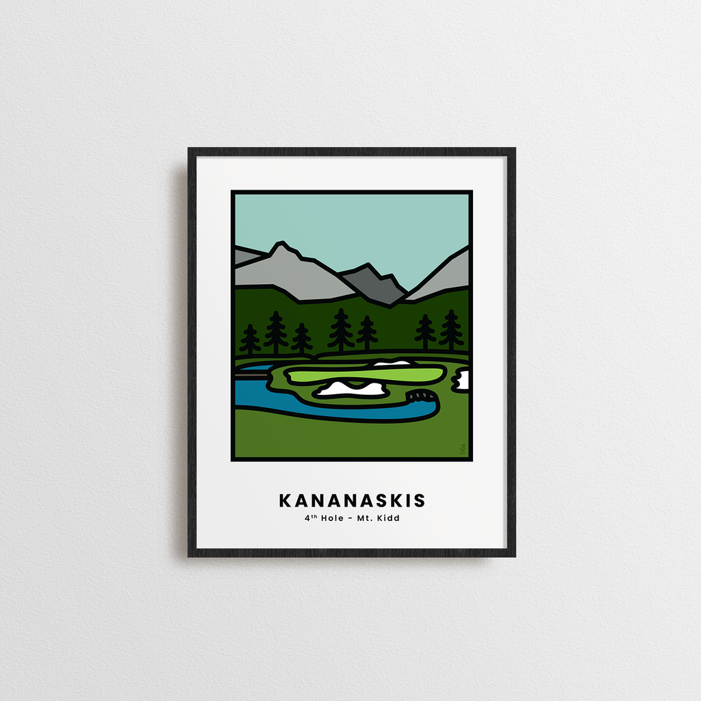 Kananaskis - 4th Hole - Mt. Kidd