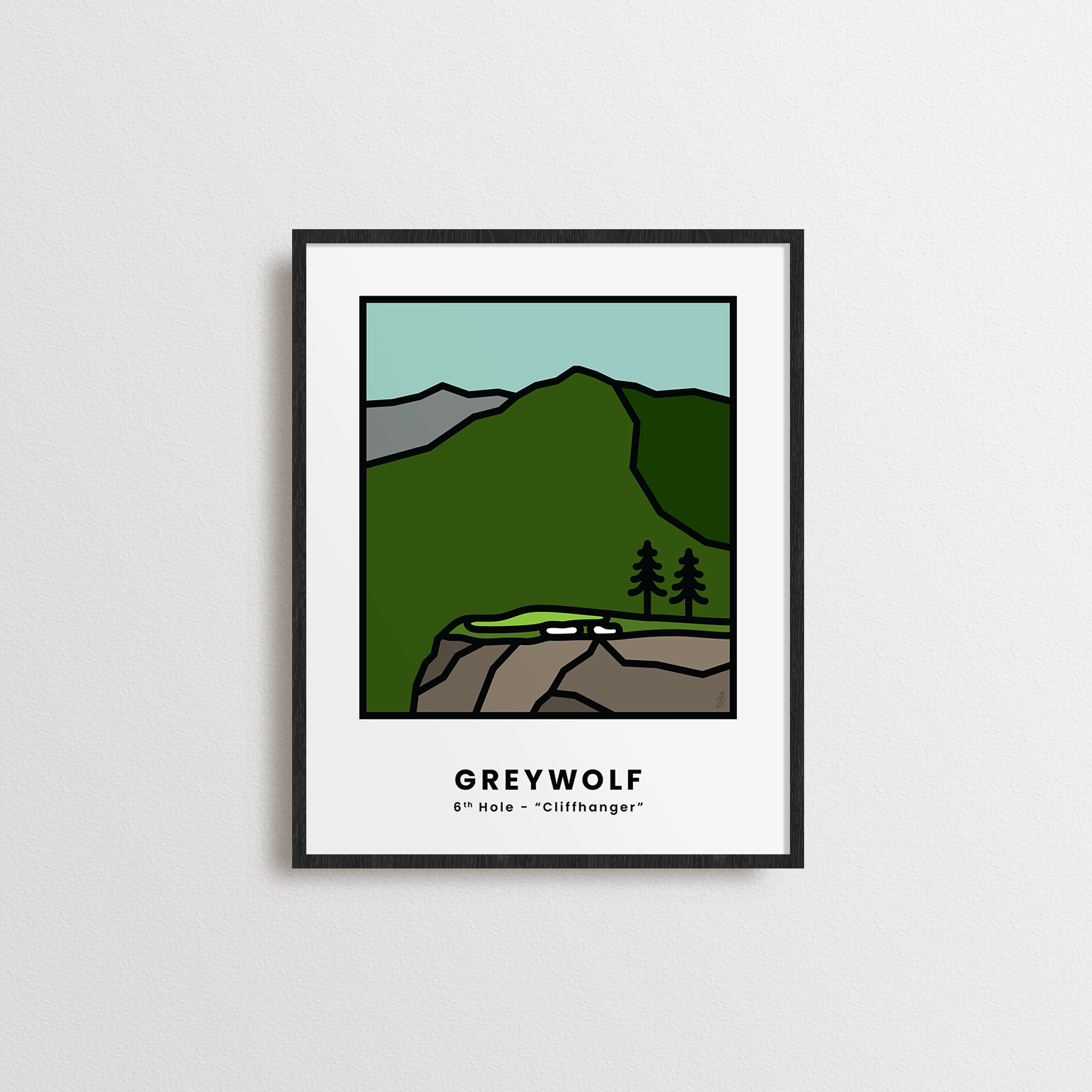 Greywolf - 6th Hole - "Cliffhanger"